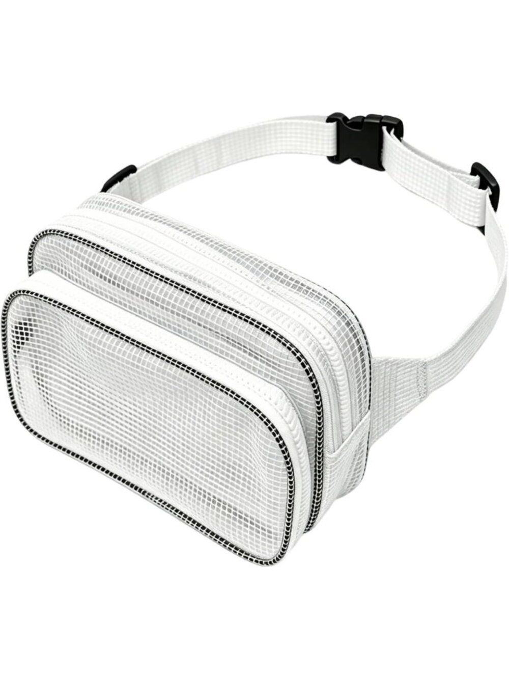 Transparent Anti-Static Cleanroom Tool Belt Bag - 10.6" PVC Fanny Pack for Work
